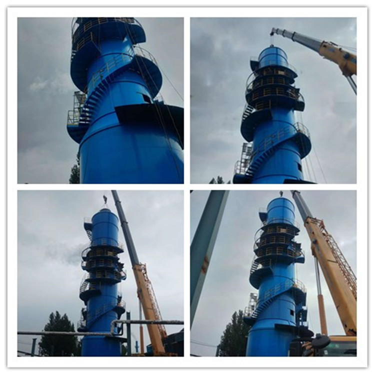 河北威美環保濕法脫硫項目現場